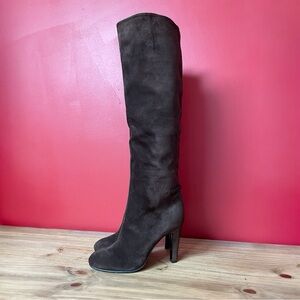 Tall boots high heels over the knee